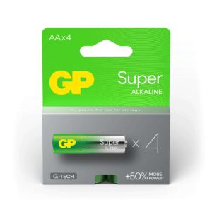 GP | Super Alkaline AA-batterijen 4PK