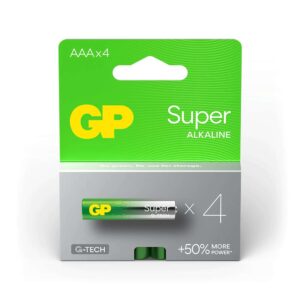 GP | Super Alkaline AAA-batterijen 4PK