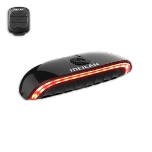 Meilan | Laser achterlicht met afstandbediening USB Cute Eye