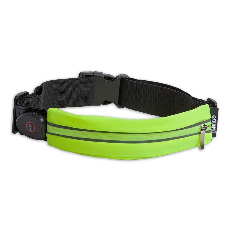 Lynx | Reflecterende LED heuptas / hardloopriem USB