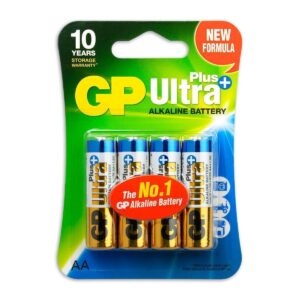 GP | Ultra Plus Alkaline AA-batterijen 4PK