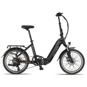 Altec | Electrische Vouwfiets Legend 20 Inch 34 cm Unisex 7V Schijfrem Matzwart
