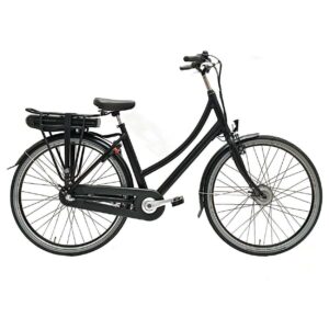 Avalon E-Bikes | Elektrische Damesfiets E-Base 28 Inch 50 cm 3V Rollerbrake Matzwart
