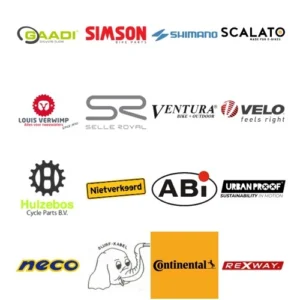 Fietsonderdelen op merk