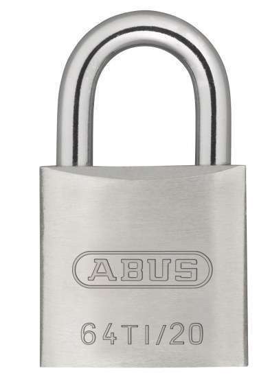 Abus | Titalium hangslot 20 x 3,5 mm zilver