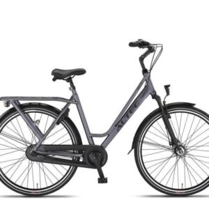 Altec | Dames Stadsfiets Delta Plus 28 Inch 56 cm 3V Rollerbrake Matgrijs