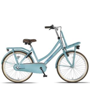 Altec | Meisjes Transportfiets Dutch 24 Inch 3V Terugtraprem Lichtblauw