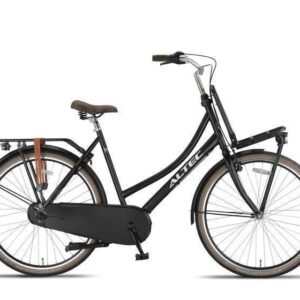 Altec | Dames Transportfiets Dutch 28 Inch 50 cm 3V Terugtraprem Matzwart
