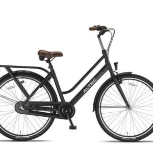Altec | Dames Stadsfiets Manta 28 Inch 55 cm 3V Rollerbrake Matzwart