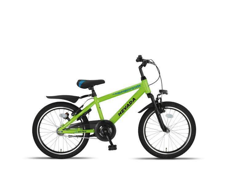 Altec | Jongens Kinderfiets Nevada 20 Inch V-Brakes Neon Groen