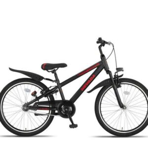 Altec | Jongens Kinderfiets Nevada 24 Inch V-Brakes Zwart