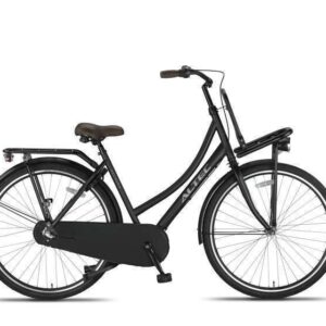 Altec | Dames Transportfiets Nostalgia 28 Inch 53 cm 3V Terugtraprem Matzwart