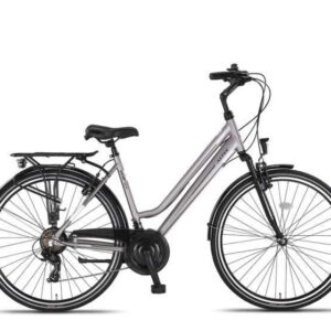 Altec | Dames Stadsfiets Ventura Trekking 28 Inch 50 cm 21V V-Brakes Zilver