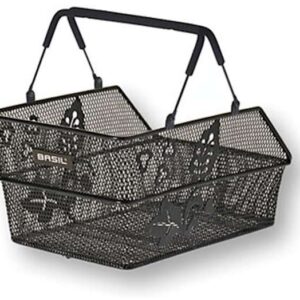 Basil | Cento Flower S Multi Fietsmand 11,5 liter Zwart - 11335