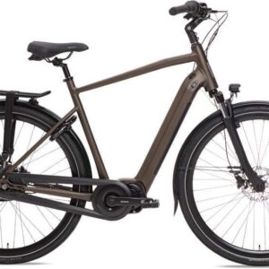 BSP | Elektrische Herenfiets Musa 28 Inch 57 cm 7V Hydraulische schijfrem Donkerbruin
