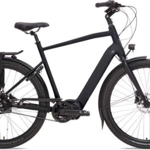 BSP | Elektrische Herenfiets Musa S 28 Inch 57 cm 8V Hydraulische schijfrem Zwart