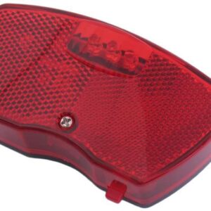 Edge | City Dragerachterlicht 3 led inclusief batterijen Rood