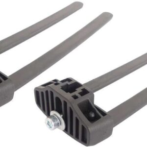 Edge | Ringslot Bevestigingsset Flexmount Zwart