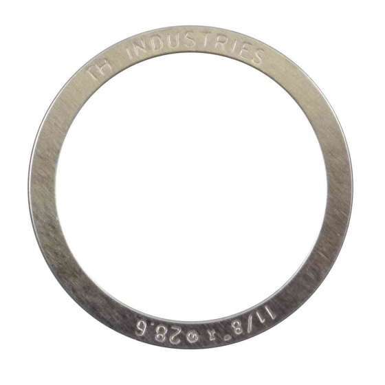 Elvedes | MW006 Balhoodfdring 1 1/8 Inch 0,25 mm Staal Zilver