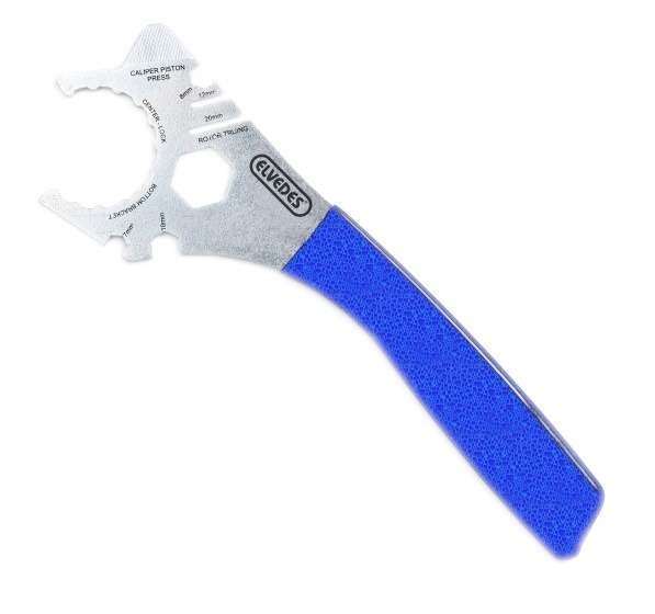 Elvedes | Multitool adapter voor schijfrem en centra-lock zwart