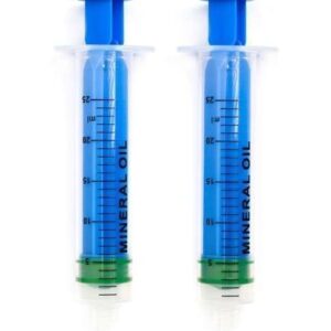 Elvedes | Ontluchtingsspuitenset mineraalolie transparant 2 stuks