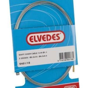 Elvedes | Binnenkabel versnelling SA 2250 mm zilver 6451/18