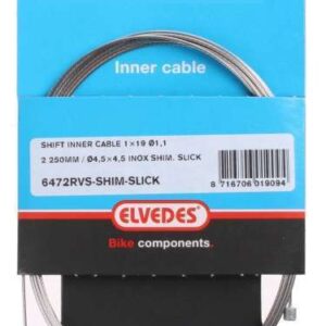 Elvedes | Versnellingsbinnenkabel Shimano 2.25 m 1,1 mm zilver