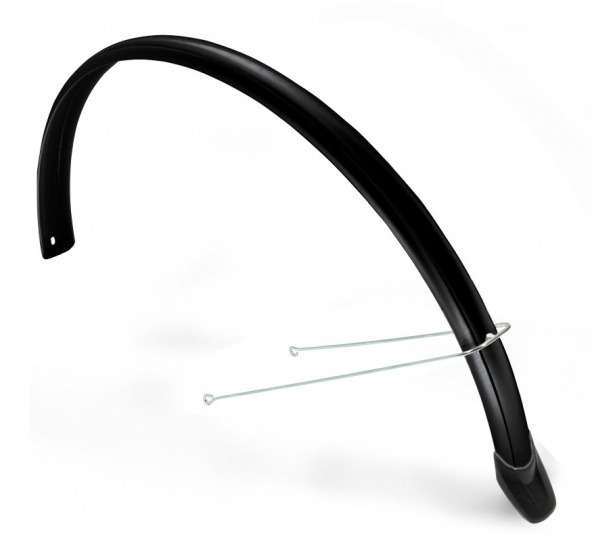 Eurofender | Achterspatbord Snello 28 inch 46 mm matzwart