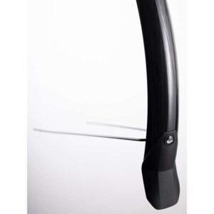 Eurofender | Achterspatbord Lampo 28" 58mm Mat Zwart