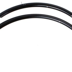 Eurofender | Spatbordenset Rapido 28 inch 46 mm kunststof zwart