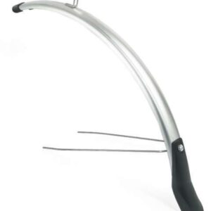 Eurofender | Voorspatbord Snello 28 inch 46 mm kunststof zilver