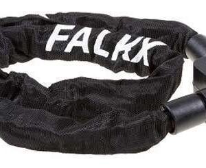 Falkx | Kettingslot met nylon hoes staal 1200 x 7 mm zwart