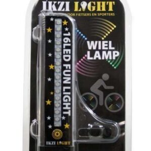 Ikzi Light | Spaak Wiellicht 16 x Led 4 Kleuren