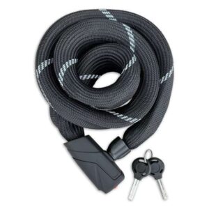 Lynx | Bronx Kettingslot met Auto-click Systeem 110 cm Staal Zwart