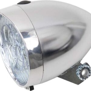 Lynx | Retro basic koplamp batterij led chroom