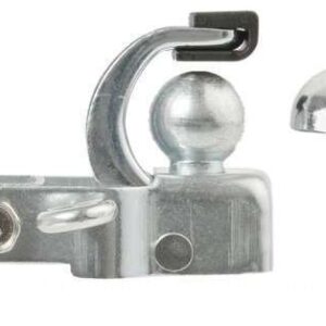 Stalen Fietstrekhaak 4-delig met zadelpenadapter