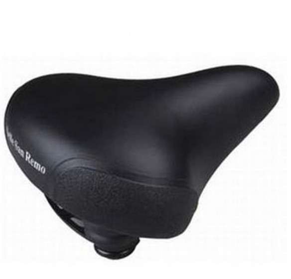 Union | San Remo zadel stadsfiets unisex zwart