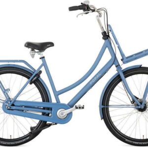 Popal | Dames Transportfiets Daily Dutch Prestige 28 Inch 47 cm 7V Rollerbrake Lichtblauw