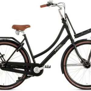 Daily Dutch Prestige 28 Inch 47 cm Dames 7V Rollerbrake Matzwart