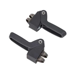 Voetsteunen voor Junior 6+ Achterzitje Zwart 1 Paar