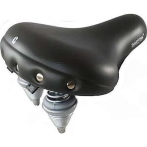 Selle Comfort | Classic Retro XL Fietszadel Zwart