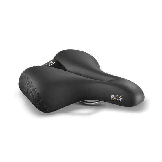 Selle Royal | Ellipse Relaxed Fietszadel 251 x 223 mm 90° Zwart
