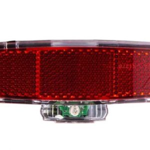 Simson | Achterlicht block led batterij bagagedrager rood