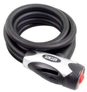 Simson | Spiraalslot pro 1800 x 12 mm matzwart