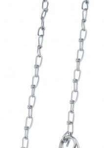 Simson | Ophangkettingen met haken rood/zilver 2 stuks