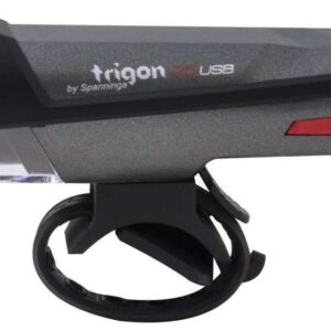 Spanninga | Trigon 25 koplamp LED oplaadbaar zwart