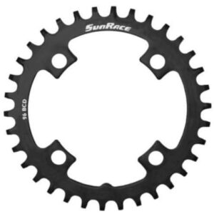 SunRace | Crmx kettingblad BCD-96 mm staal 32T zwart