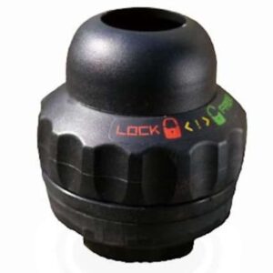 Post Moderne | Balhoofdstel met geïntegreerd stuurslot 1 1/8 inch zwart