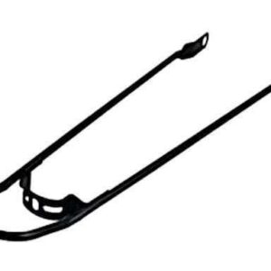 Tour | Spatbordstang 28", mat zwart. achter, oa bestemd voor transportfietsen