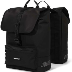 Urban Proof | Cargo Gerecyclede Dubbele Fietstas 38 Liter Zwart